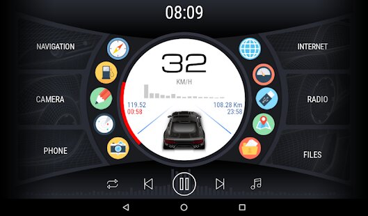 ������� Curve - theme for CarWebGuru launcher �� ������� - APK