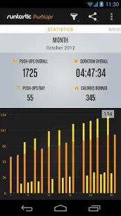 ������� Runtastic Push-Ups PRO ������ �� ������� - AD-Free