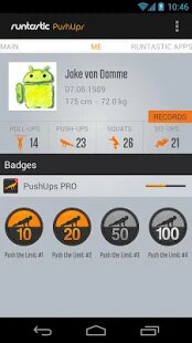 ������� Runtastic Push-Ups PRO ������ �� ������� - AD-Free